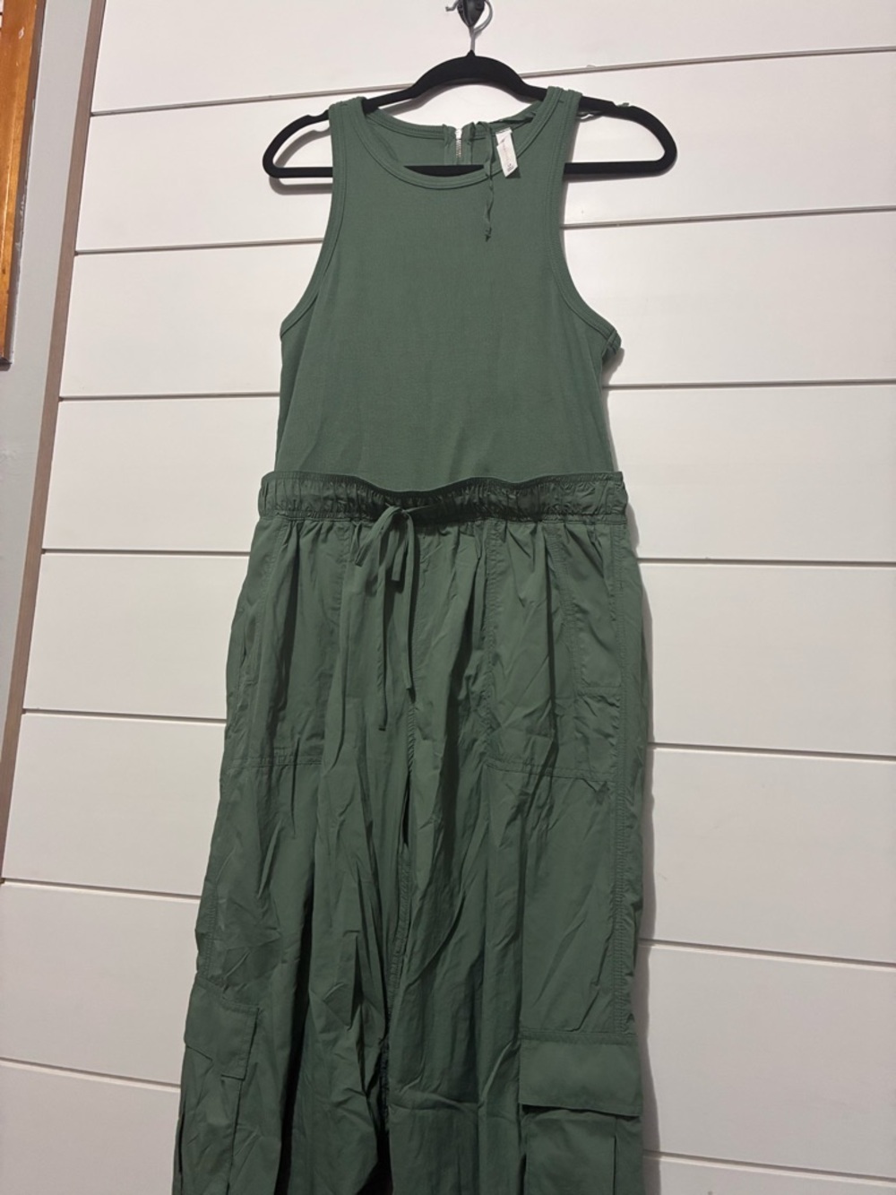 Anthropologie daily practice messa jumpsuit size LP - Picture 5 of 10